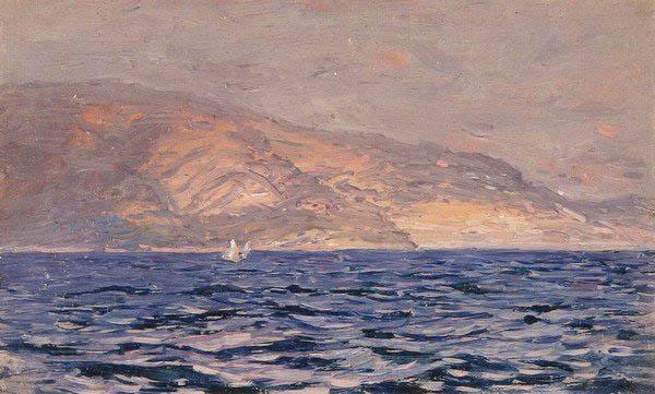 Nikolay Nikanorovich Dubovskoy The Marble Sea Norge oil painting art